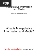 Manipulative Media