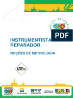 Instrumentista Reparador - Noções de Metrologia