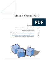 Informe Observatorio Social - Verano 2010