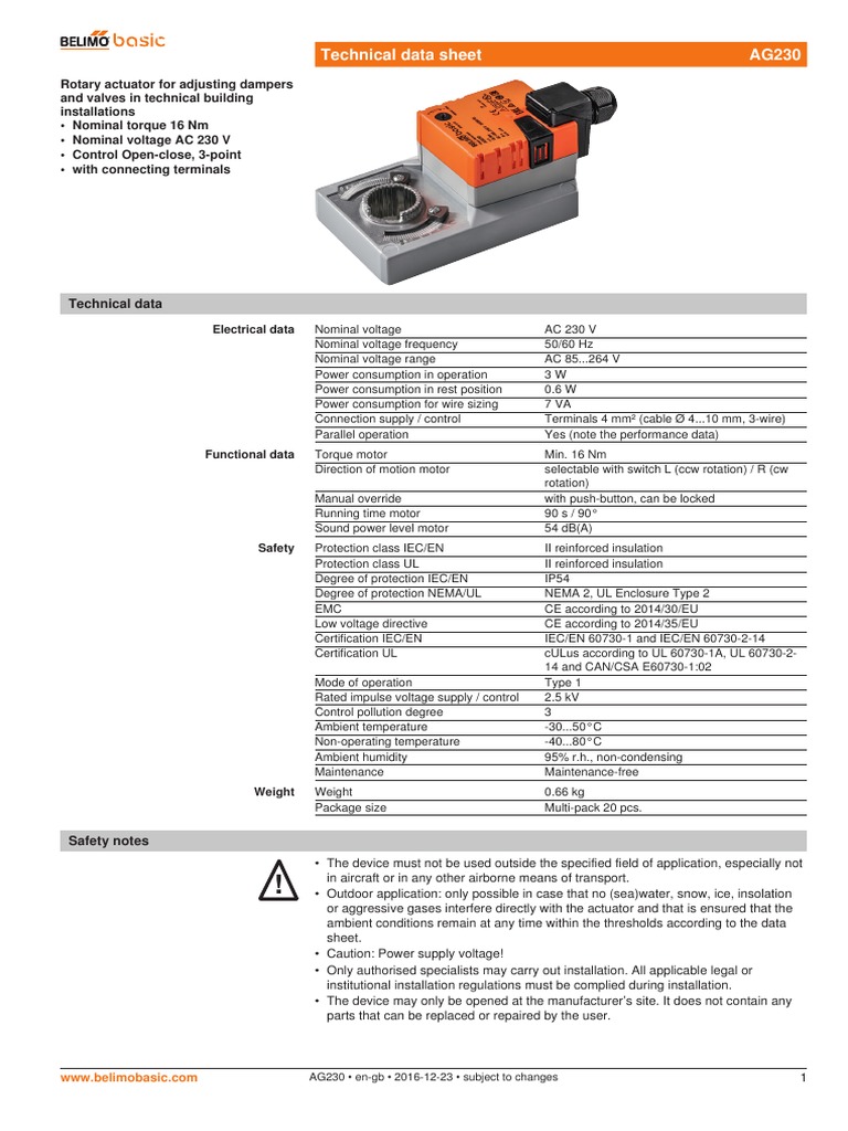 Ag230 Datasheet En Gb Pdf Switch Alternating Current