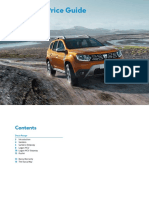 Dacia Price Guide Oct