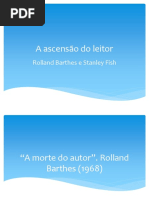 Ascensão do leitor (aula)