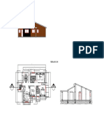 Plano Casa 13x8 1p 3d 2b Verplanos - Com 0023