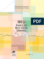 IBEU - Indice de Bem-Estar Urbano - 2013