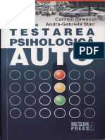 Despre Testarea Psihologica Auto- Carmen Ionescu