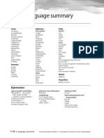 Unit 1 Language Summary: Vocabulary