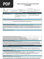 Job-Embedded Learning Contract | PDF | Pedagogy | Teaching