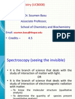 Applied Chemistry (UCB008) : - Instructor - Dr. Soumen Basu Associate Professor, School of Chemistry and Biochemistry