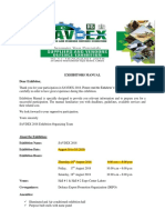 Exhibitor Manual SAVDEX 2018