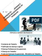 Apresentação - Acidentes de Trabalho e Doenças Ocupacionais