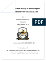 marketsurveyonazithromycinandamoxicillinwithclavulanicacid-101028062144-phpapp02