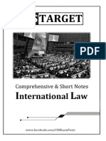 International Law Notes For CSS Aspirants PDF