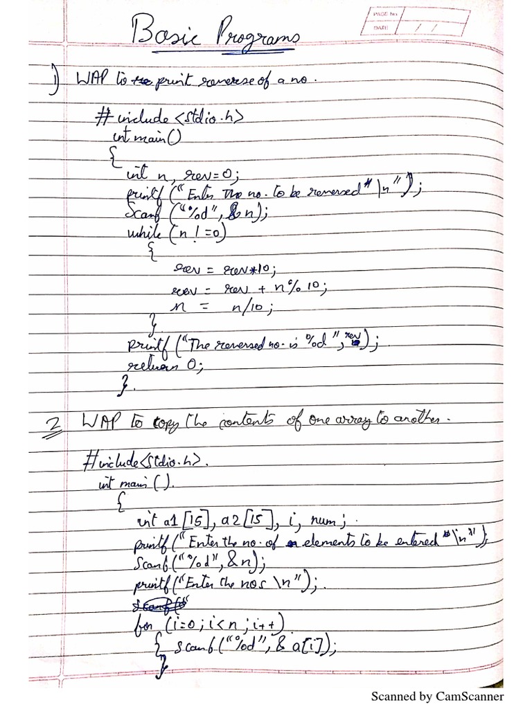 Basic Program | PDF