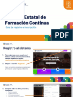 Registro Al Sistema Estatal de Formación Continua