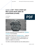Mises Brasil - Cinco Coisas Que Marx Queria Abolir (Além Da Propriedade Privada)