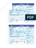 Oceanic Airlines Ticket PDF