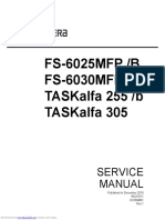 Fs-6025Mfp /B Fs-6030Mfp Taskalfa 255 /B Taskalfa 305: Service Manual