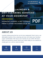 Premium Laundry & Dry-Cleaning Services at Your Doorstep: About Us