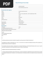 Online RTI Request Form Details