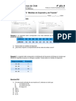 N°15 Medidas de Dispersión y de Posición