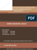 Analisis Struktur Pasar Perbankan Dan Stabilitas Perbankan Di Indonesia