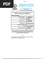 Water Bill June19 Midc