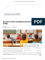 plan de mejoramiento educativo (pme)