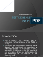 PPT TEST BENDER 