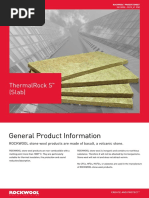 ROCKWOOL RW Slabs: Insulation Solutions | PDF | Wall | Drywall