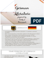 GermanLiterature(Report)