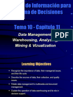 Sistemas de Información para La Toma de Decisiones: Data Management: Warehousing, Analyzing, Mining & Vizualization