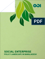 Social Enterprise: Policy Landscape in Bangladesh
