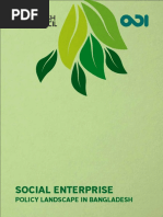 Social Enterprise: Policy Landscape in Bangladesh