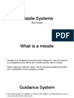 Missile Systems: Siva Prasad