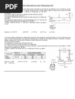 Resmat Capitulo 5a Lista de EXERCICIO