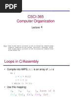 CSCI-365 Computer Organization