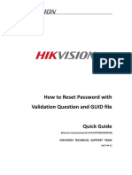 How To Reset Password With Validation Question and GUID File