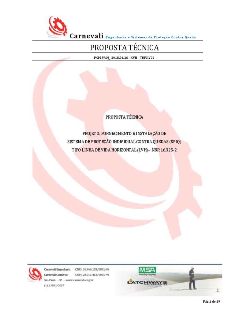 PCM Proj - 2018.04.26 - LVH - TRF3.V02 | PDF | Engenharia | Engenharia Civil
