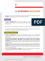 Requisitos de Productos - Personal PDF