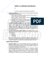 Definición del Derecho: Ambigüedad, vaguedad y funciones reguladoras