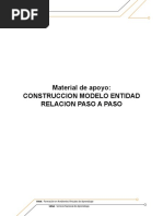 Manual de Apoyo Modelo Entidad Relacion