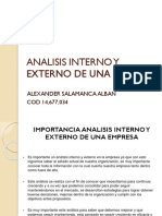 Análisis Interno y Externo de Una Empresa