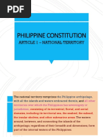 Philippine Constitution: Article 1 - National Territory