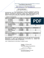 Daftar Pemenang On MIPA 2017... Utk Web