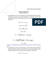 Docente: Walter Gómez Huacacolqui: Ejercicios Resueltos