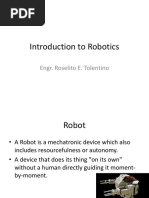 1. Introduction to Robotics(2)