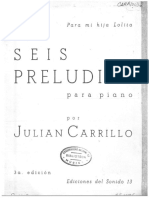 Preludios de Julian Carrillo