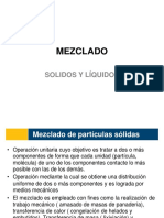 Mezclado de sólidos y líquidos: operaciones y equipos