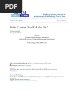 Calculus On Roller Coasters