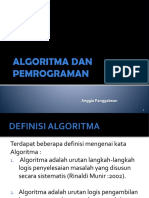 Materi 1.1 Algoritma Dan Pemrograman